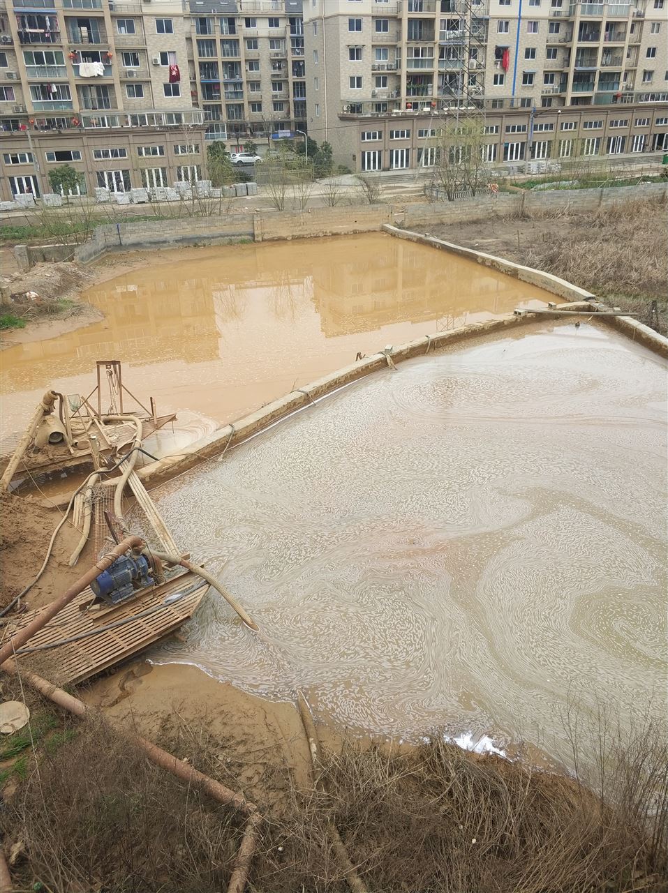 宜兴沉淀池淤泥清理-厂区废水池淤泥清淤